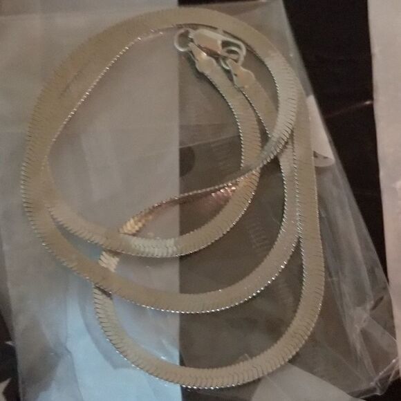 50cm Silver Snake chain  - Picture 1 of 6